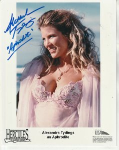 Autographed Hercules The Legendary Journeys Alexandra Tydings Photo(No C.O.A.)