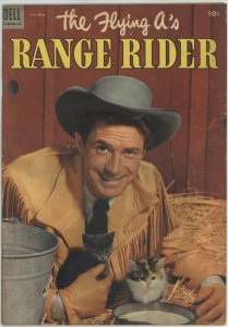 Flying A's Range Rider #3 (1953) - 5.5 FN- *Jock Mahoney Kitten Cover*