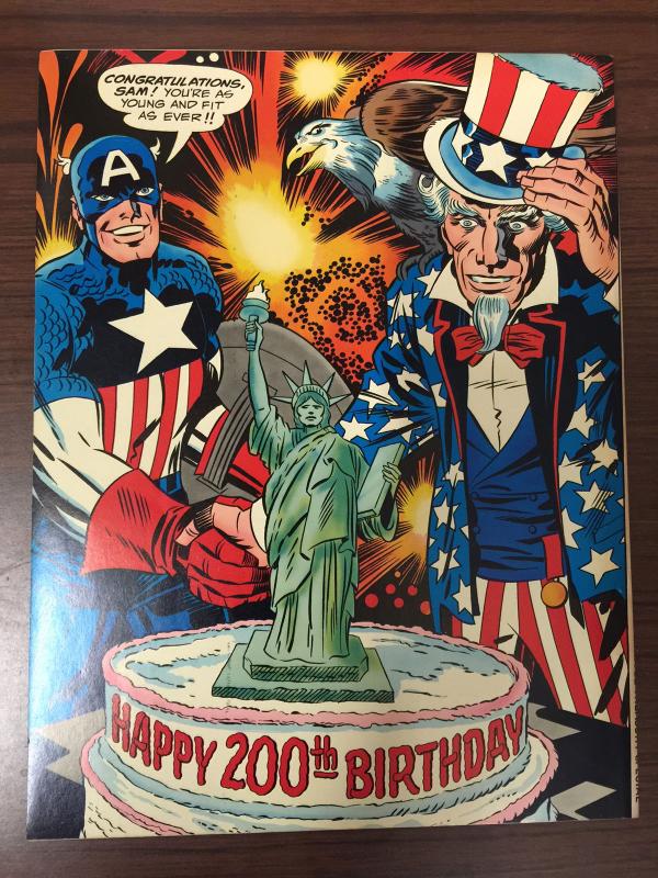 Marvel Treasury Special Captain America's Bicentennial Battles-1976-Marvel-Kirby