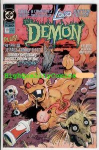 DEMON #19, NM+, Alan Grant, 1990,Monsters, Origin, Lobo, more in store