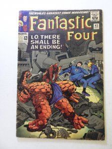 Fantastic Four #43 (1965) VG condition stamp front cover