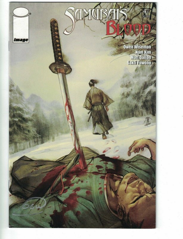 Samurai’s Blood #4 signed by Owen Wiseman - Image Comics