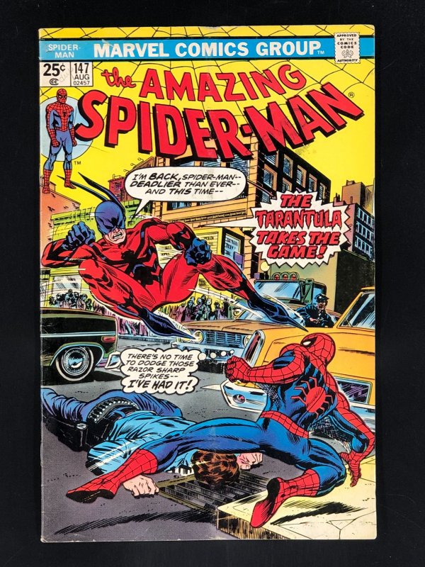 The Amazing Spider-Man #147 (1975) The Tarantula is Back!