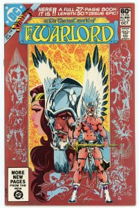Warlord #50 Mike Grell NM