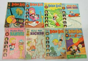 Richie Rich Harvey lot 29 different books from 15-50 cent covers (Bronze years) 