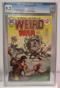 Weird War Tales, #34, Feb. 1975 CGC graded 9.2