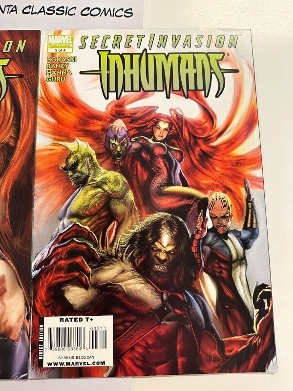 2 Secret Invasion Inhumans Marvel Comics # 3 4 Hulk Thor X-Men 49 CT6