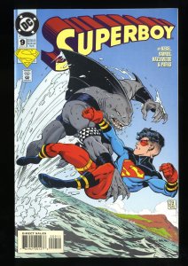 Superboy #9 NM- 9.2 1st King Shark!