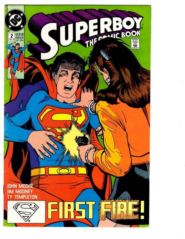 10 Superboy The Comic Book DC Comic Books # 1 2 3 4 5 6 7 8 9 10 Superman BH20