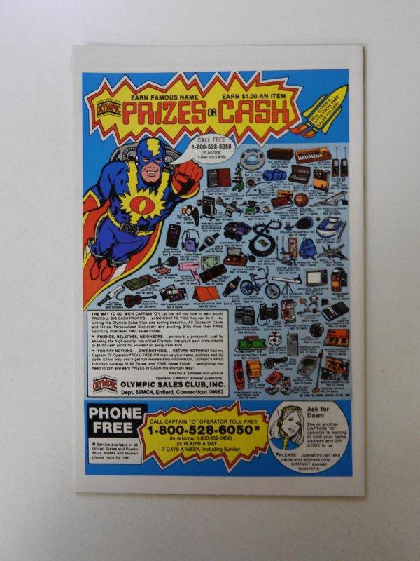 Marvel Super Hero Contest of Champions #2 Direct Edition (1982) VF+ condition