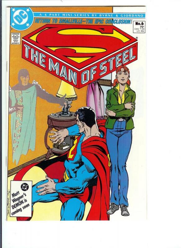 Superman Man of Steel #1 Thru #6 June 1986 (VF+)