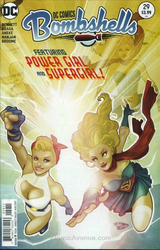 DC Comics: Bombshells #29 VF/NM; DC | save on shipping - details inside