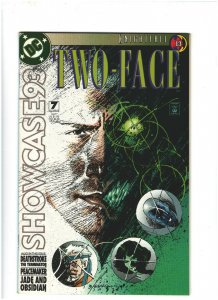Showcase '93 #7 VF+ 8.5 DC Comics Knightfall pt13, vs. Two-Face