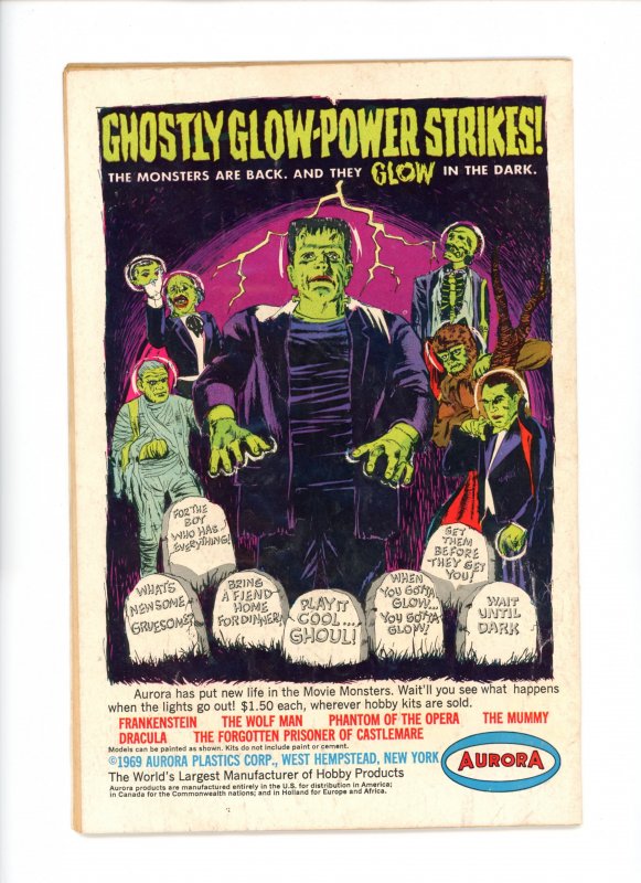 Spectre #10  G  1969  Nick Cardy Cover!  Reader Copy