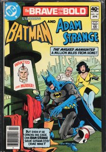 The Brave and the Bold #161 (1980) Adam Strange