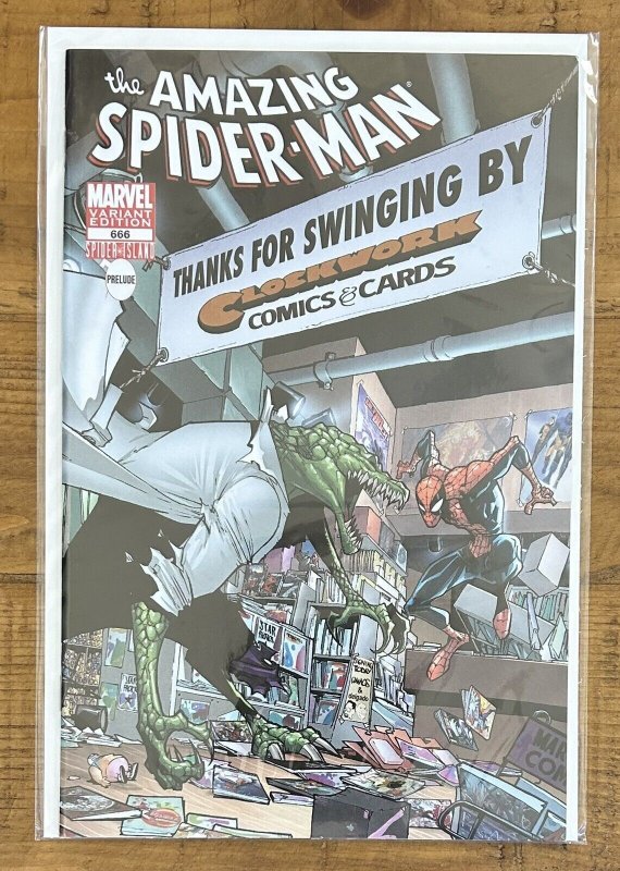 Amazing Spider-Man #666 Marvel Variant Edition Clockwork Comics & Cards