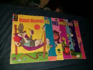 Bugs Bunny 7 Issue Bronze Silver Age Cartoon Comics Lot Run Set Collection