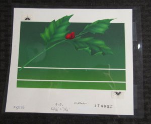 GREETINGS OF THE SEASON Mistletoe 7.5x6.5 Greeting Card Art #X5076 w/ 20 Cards