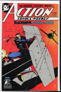 Action Comics Weekly #628 (1988) Blackhawk