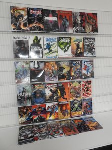 Huge Lot 36 TPB's W/ Green Arrow, Superman,  Batman+ Avg Fine+ Condition!