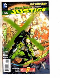 Lot Of 5 Justice League DC Comic Books # 5 6 7 8 9 1st Prints Batman Flash TW61 