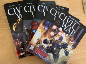 A collection of 59 Civil War II comics - Marvel - Spider-Man, Avengers, more