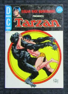 1972 TARZAN Digest Comic #1 VG/FN 5.0 Joe Kubert / Edgar Rice Burroughs