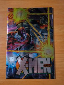 X-Men Omega #1 Chromium Foil ~ NEAR MINT NM ~ 1995 Marvel Comics