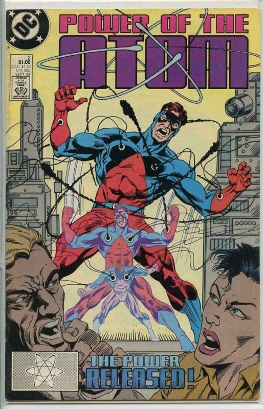POWER OF THE ATOM #2, NM-, 1988  more DC in store