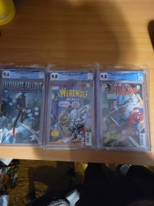 **FACSIMILIES**Werewolf by Night #32,Ultimate Fallout #4,Amazing Spiderman #101
