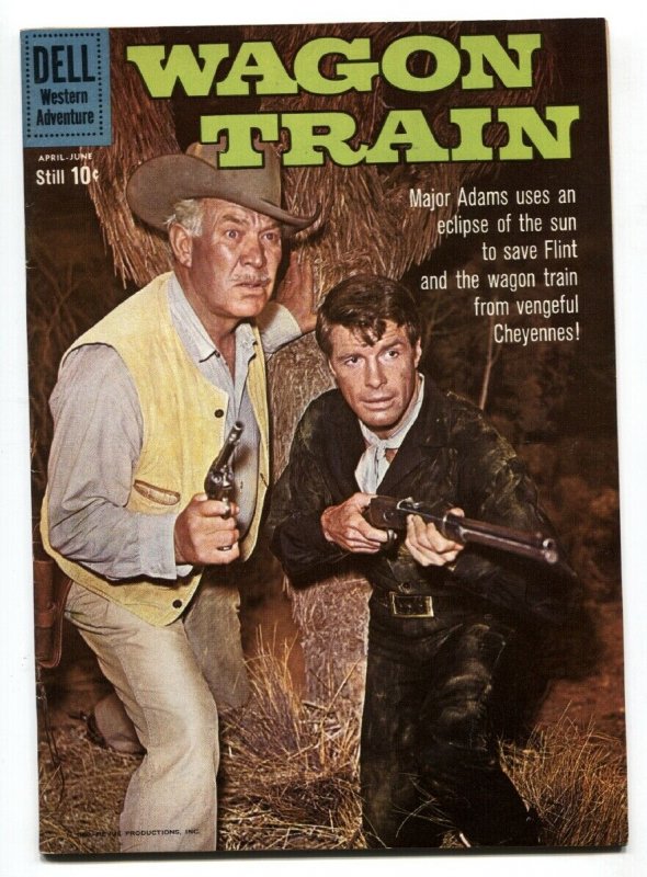 Wagon Train #5 1960- Dell TV Western- Robert Horton VF