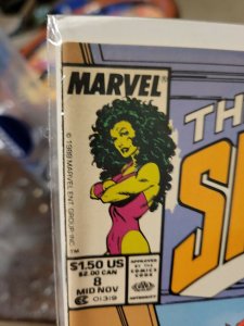 The Sensational She-Hulk 8 1989 Santa Claus Appearance  John Byrne Art High Grad