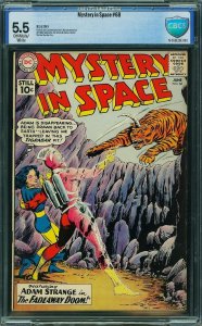 Mystery in Space #68 (1961) CBCS 5.5 FN-