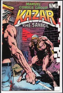 Ka-Zar the Savage #19 (1982) Ka-Zar