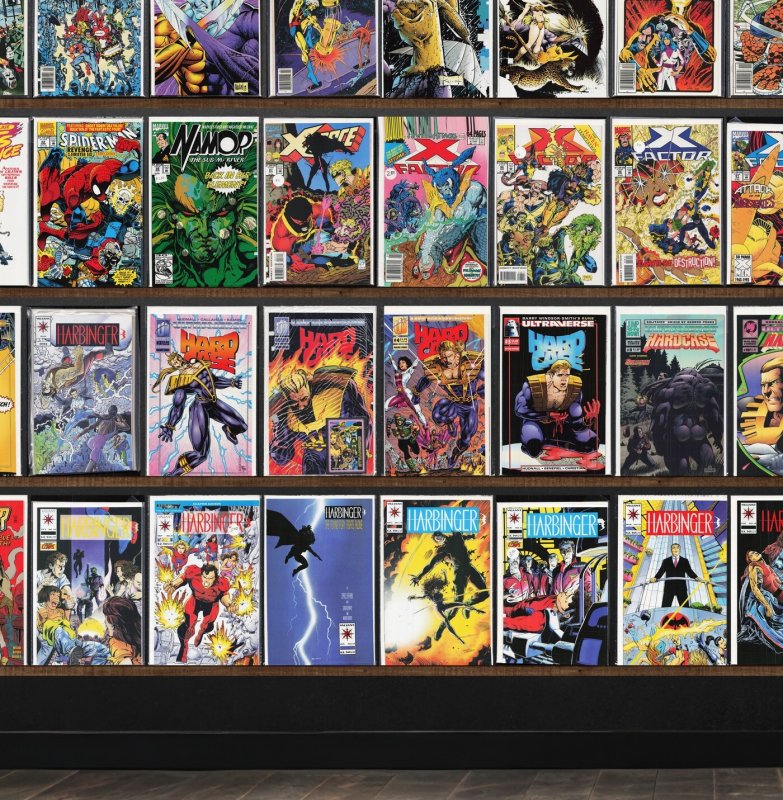 Huge Lot 150+ Comics with Harbinger, Hardcase, X-Factor, Damage Control & More!