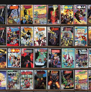Huge Lot 150+ Comics with Magnus Robot Fighter, Ninjak, Rai & More!