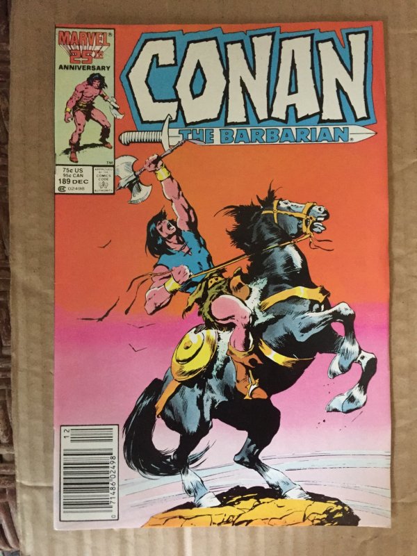 Conan The Barbarian #189