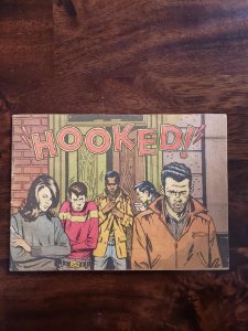 Hooked RARE National Institute of mental health mini comic given to drug addicts