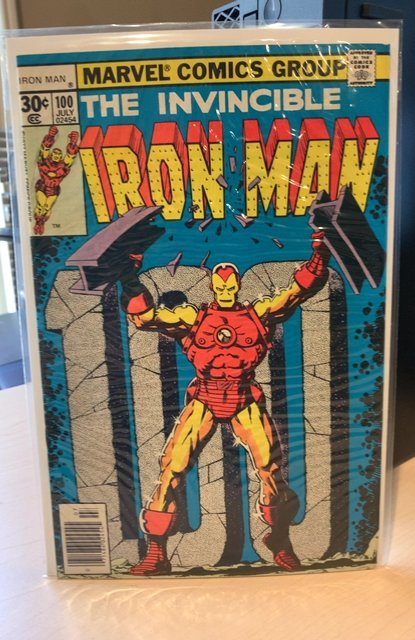 Iron Man #100 (1977) 8.5 VF+
