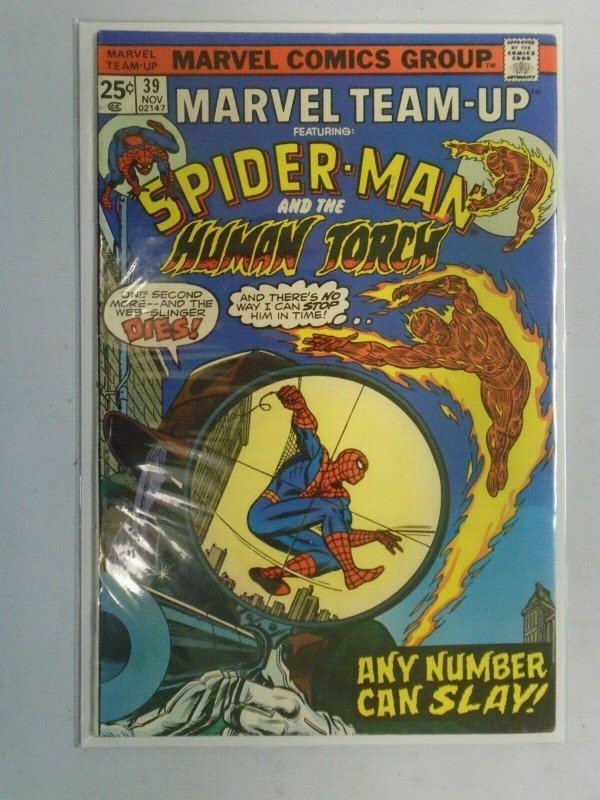 Marvel Team-Up #39 Spider-Man with Human Torch 6.0 FN (1975)