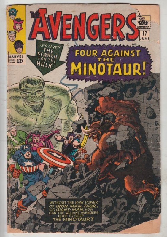 Avengers, The #17 (Jun-65) GD Affordable-Grade Avengers