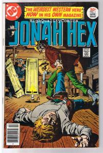 JONAH HEX #1, VF, Scar face, Western, Gladiator ,1977, more JH in store