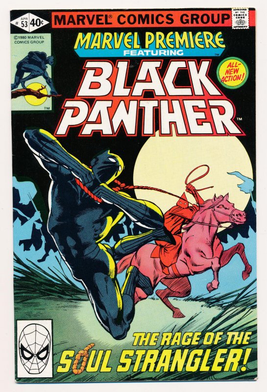Marvel Premiere (1972) #53 VF- Black Panther