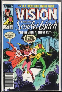 The Vision and the Scarlet Witch #4 (1986) The Vision