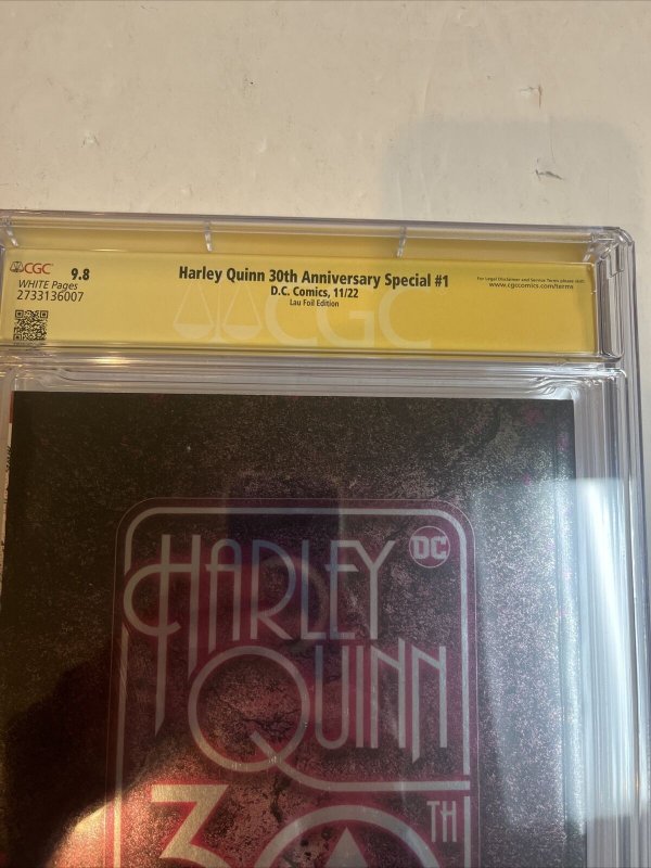 Harley Quinn 30th Anniversary (2022) # 1 (CGC 9.8 SS) 1:50 Signed Alex Sinclair!