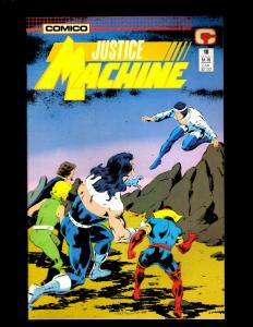 Lot of 11 Comics Justice Machine #9 13 14 15 16 17 18 20, Elementals #1 2 3 JF20