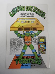 Teenage Mutant Ninja Turtles Adventures #3 (1989) VF+ Condition! Signed no cert