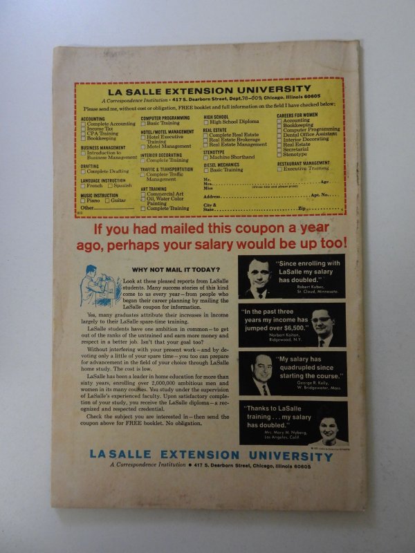 Fantastic Four #124 (1972) VG+ condition moisture damage