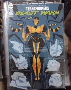 TRANSFORMERS :  BEAST WARS # 8   B GRIFFITH  COVER 2021 IDW