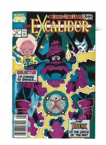Excalibur #25 Newsstand Edition (1990) b2